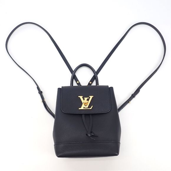 Louis Vuitton Lockme Backpack Mini Calfskin Black - Picture 2 of 9